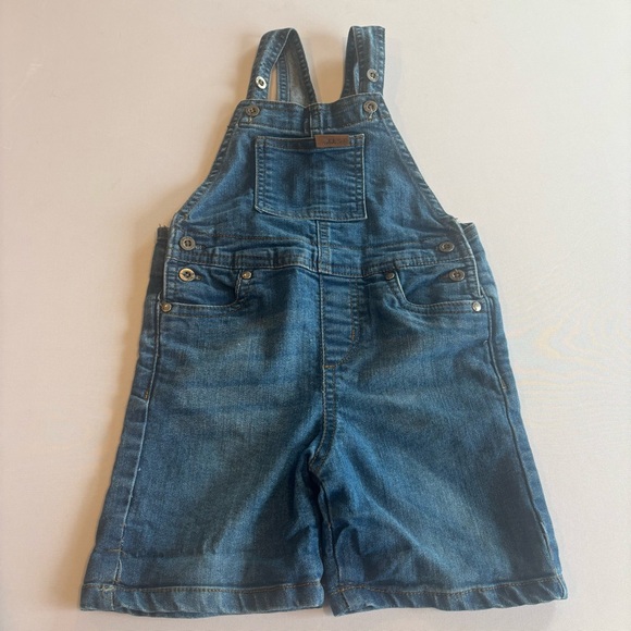 JOE’s JEANS Infant Toddler Denim Overalls Like New Size 24M - Picture 3 of 9